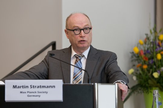 Prof. Martin Stratmann, Prosident of the Max Planck Society