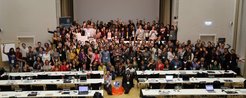 OpenCon 2017 in the Goethe Hall of the Harnack House, Berlin
