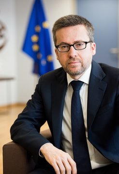 Carlos Moedas, European Commissioner for Research, Science and  Innovation