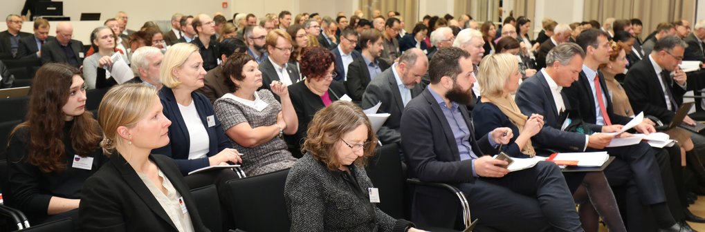 Audience in the Harnack Hous, Berlin